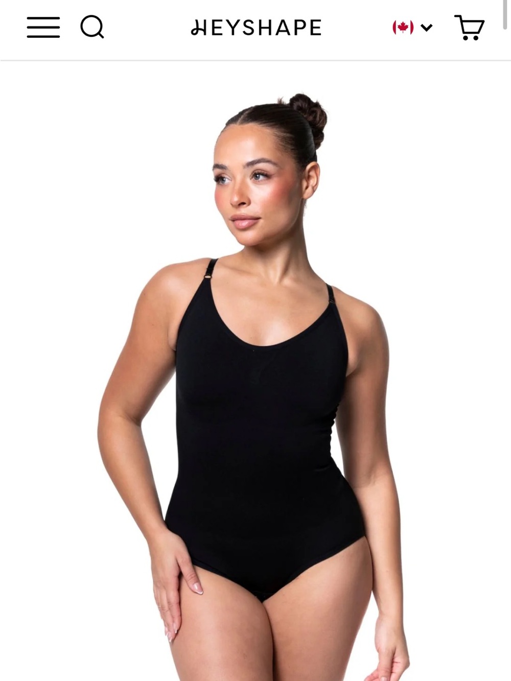 NWT HEYSHAPE Snatched Shapewear Bodysuit size S, M
